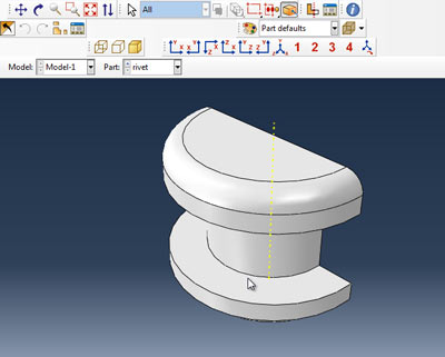 آموزش بررسی استحکام اتصالات  روی هم  پرچ شده با نرم افزار آباکوس